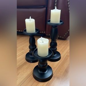 Candle holders - candles not included